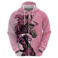 Kentucky Horse Racing Hoodie Derby Ladies With Roses