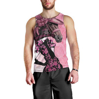 Kentucky Horse Racing Men Tank Top Derby Ladies With Roses