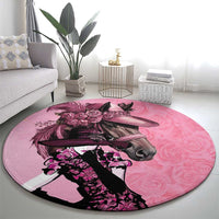 Kentucky Horse Racing Round Carpet Derby Ladies With Roses