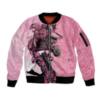 Kentucky Horse Racing Sleeve Zip Bomber Jacket Derby Ladies With Roses