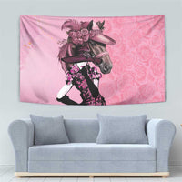 Kentucky Horse Racing Tapestry Derby Ladies With Roses