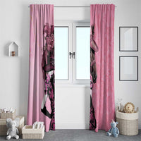 Kentucky Horse Racing Window Curtain Derby Ladies With Roses