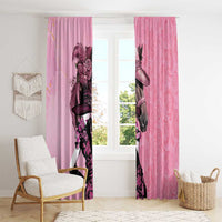 Kentucky Horse Racing Window Curtain Derby Ladies With Roses