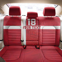 Custom Denmark Football Back Car Seat Cover Danish Dynamite Go Champion