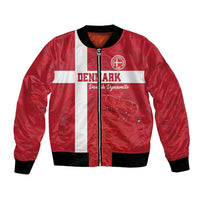 Custom Denmark Football Bomber Jacket Danish Dynamite Go Champion