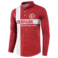 Custom Denmark Football Button Sweatshirt Danish Dynamite Go Champion