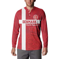 Custom Denmark Football Button Sweatshirt Danish Dynamite Go Champion