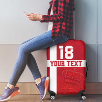 Custom Denmark Football Luggage Cover Danish Dynamite Go Champion