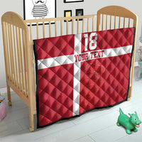 Custom Denmark Football Quilt Danish Dynamite Go Champion