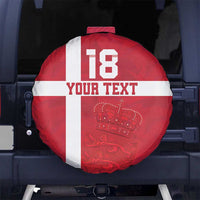 Custom Denmark Football Spare Tire Cover Danish Dynamite Go Champion