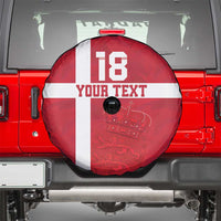 Custom Denmark Football Spare Tire Cover Danish Dynamite Go Champion