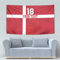 Custom Denmark Football Tapestry Danish Dynamite Go Champion
