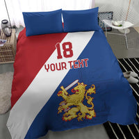 Custom Netherlands Football Bedding Set Come On Holland