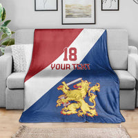 Custom Netherlands Football Blanket Come On Holland