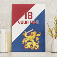 Custom Netherlands Football Canvas Wall Art Come On Holland