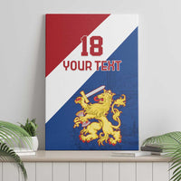 Custom Netherlands Football Canvas Wall Art Come On Holland