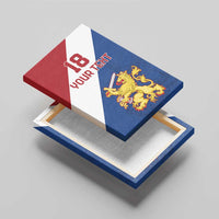 Custom Netherlands Football Canvas Wall Art Come On Holland