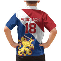 Custom Netherlands Football Family Matching Mermaid Dress and Hawaiian Shirt Come On Holland