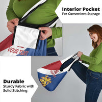 Custom Netherlands Football Grocery Bag Come On Holland