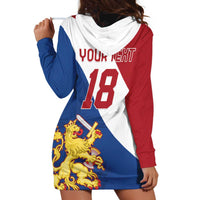 Custom Netherlands Football Hoodie Dress Come On Holland