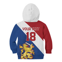 Custom Netherlands Football Kid Hoodie Come On Holland