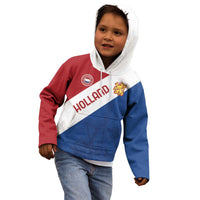 Custom Netherlands Football Kid Hoodie Come On Holland