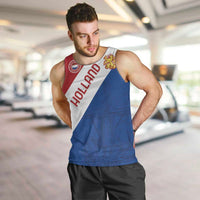 Custom Netherlands Football Men Tank Top Come On Holland