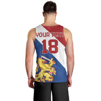 Custom Netherlands Football Men Tank Top Come On Holland