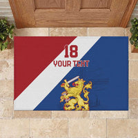 Custom Netherlands Football Rubber Doormat Come On Holland
