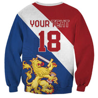 Custom Netherlands Football Sweatshirt Come On Holland