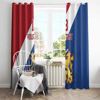 Custom Netherlands Football Window Curtain Come On Holland
