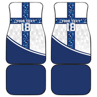 Custom Finland Football Car Mats Suomen jalkapallomaajoukkue