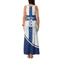 Custom Finland Football Family Matching Tank Maxi Dress and Hawaiian Shirt Suomen jalkapallomaajoukkue