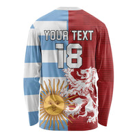 Custom British Lions Argentina Long Sleeve Shirt Unique Style - Wonder Print Shop