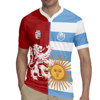 Custom British Lions Argentina Rugby Jersey Unique Style - Wonder Print Shop