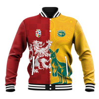 Custom British Lions Australia Baseball Jacket Unique Style - Wonder Print Shop