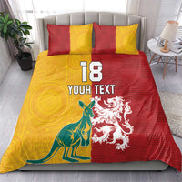 Custom British Lions Australia Bedding Set Unique Style - Wonder Print Shop