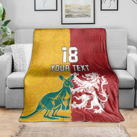 Custom British Lions Australia Blanket Unique Style - Wonder Print Shop