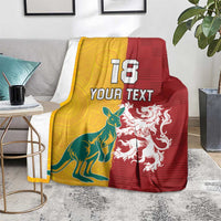 Custom British Lions Australia Blanket Unique Style - Wonder Print Shop