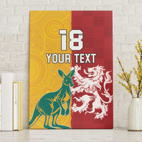 Custom British Lions Australia Canvas Wall Art Unique Style - Wonder Print Shop