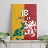 Custom British Lions Australia Canvas Wall Art Unique Style - Wonder Print Shop