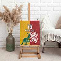 Custom British Lions Australia Canvas Wall Art Unique Style - Wonder Print Shop