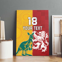 Custom British Lions Australia Canvas Wall Art Unique Style - Wonder Print Shop