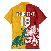 Custom British Lions Australia Family Matching Summer Maxi Dress and Hawaiian Shirt Unique Style - Wonder Print Shop