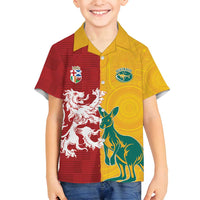 Custom British Lions Australia Family Matching Summer Maxi Dress and Hawaiian Shirt Unique Style - Wonder Print Shop