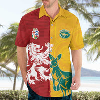 Custom British Lions Australia Hawaiian Shirt Unique Style - Wonder Print Shop
