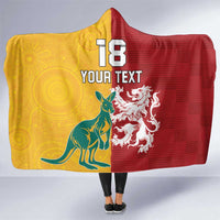 Custom British Lions Australia Hooded Blanket Unique Style - Wonder Print Shop