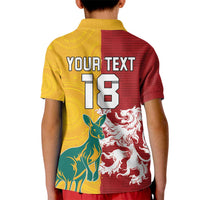 Custom British Lions Australia Kid Polo Shirt Unique Style - Wonder Print Shop
