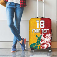 Custom British Lions Australia Luggage Cover Unique Style - Wonder Print Shop