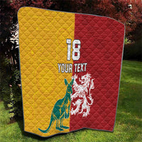 Custom British Lions Australia Quilt Unique Style - Wonder Print Shop